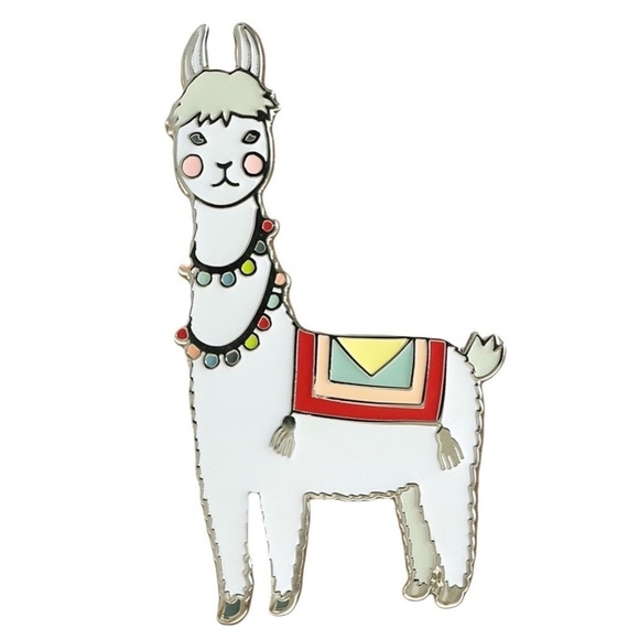 Llama Enamel Pin NWT - Picture 2 of 5